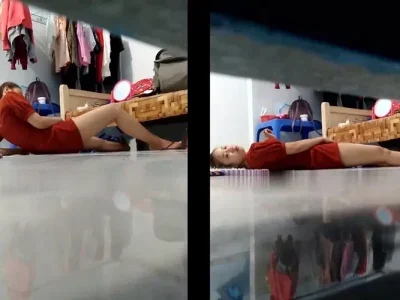 Cố quay chị hàng xóm 1 tí mà bị chị phát hiện