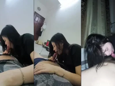Chưa kịp thay đồ em đã kéo quần bú mút